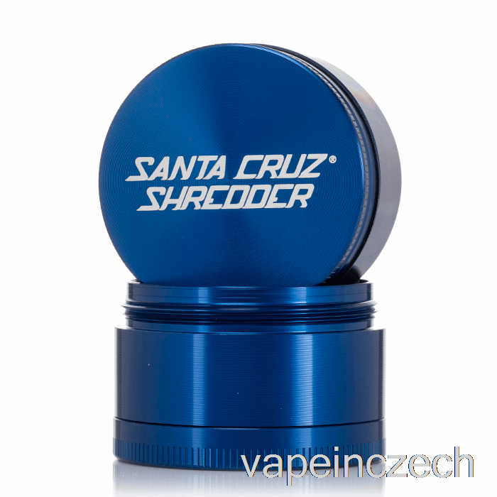 Santa Cruz Shredder 2,2palcový Střední 4dílný Mlýnek Modrý (53mm) Vape Pero